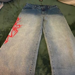 JADED brand boyfriend jeans. 32" waist.